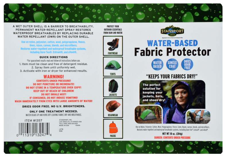 Stansport Water-based Fabric Protector