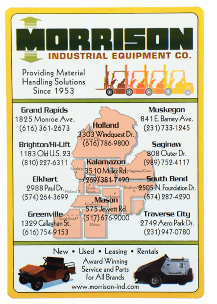 Morrison Industrial Equipment and FM Forklifts